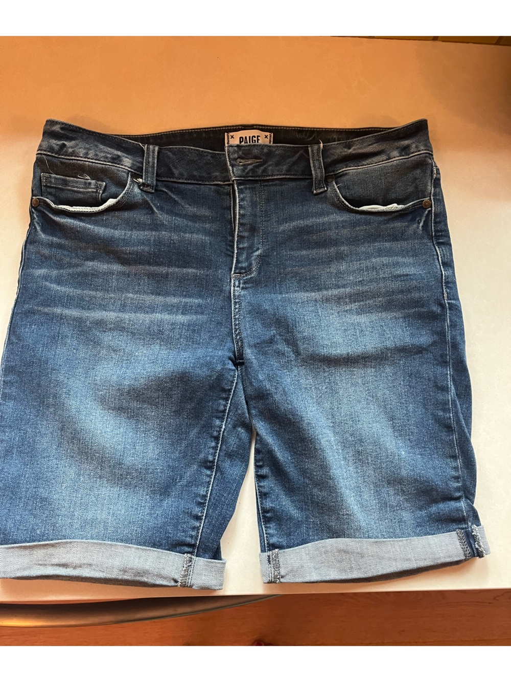 PAIGE Men's Medium Blue Relaxed Jeans